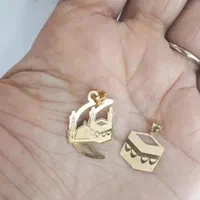 پلاک طلای کعبه مناسب کادو و یادبود حجاج|جواهرات|اسلام‌شهر, باغ فیض|دیوار