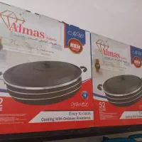 تابه و قابلمه الماس سایز ۵۲ روکش گرانیتی نچسب