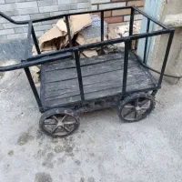گاری  چرخ دستی  چهارچرخ  ۲عدد