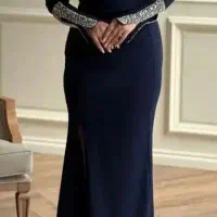 ماکسی کرپ مشکی