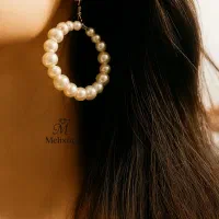 گوشواره مرواریدی حلقه ای|بدلیجات|تهران, جیحون|دیوار