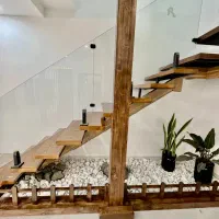 رهن ویلا دوبلکس۳۵۰متری کلیدنخورده شیک در جاده دریا|اجارهٔ خانه و ویلا|چمستان, |دیوار