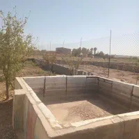 ۳۱۳ متر باغچه با کانکس استخر|فروش زمین و ملک کلنگی|تنکمان, |دیوار