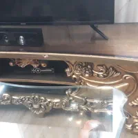 میز تلوزیون و بوفه طلایی