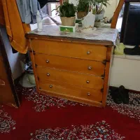 فروش تخت چوبی ودوعددتشک ودراور|تشک تختخواب|شهرکرد, |دیوار