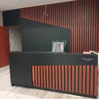 کتابخانه و درب ام دی آف و دیوارکوب ها|کتابخانه، شلف، قفسه‌های دیواری|قم, سالاریه|دیوار