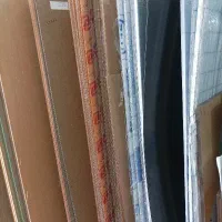 طلق و پلکسی . کریستال برش لیزر حک