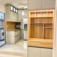 کابینت mdf / ترند و اقتصادی|مصالح و تجهیزات ساختمان|اندیشه, اندیشه فاز ۴|دیوار