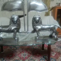 شیر علامت سایز۳ ساخت حبیب حسین زاده|مجسمه، تندیس، ماکت|تهران, شمیران‌نو|دیوار