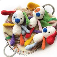 عروسک و کیف کاموایی