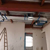 طرح و اجرای انواع کانال کولر داکت اسپلیت