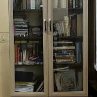 کتابخانه|کتابخانه، شلف، قفسه‌های دیواری|گرگان, |دیوار