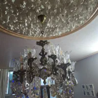 لوستر ۵ شاخه برنز