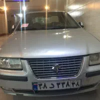 سمند ال ایکس دوگانه CNG کارخانه مدل ۸۹ نقره ای