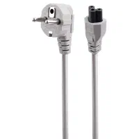 کابل برق ۱.۵ متری سه پین لپ تاپ Orange رنگ خاکستری|قطعات و لوازم جانبی رایانه|ساری, |دیوار