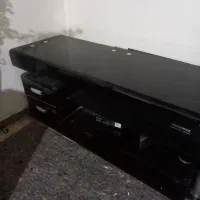 ۳عددمیز تلویزیون شیشه میرال شیک امروزی،تک یا یکجا|میز تلویزیون|صفادشت, |دیوار