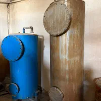 ۴ عدد مخزن سختی گیر دیگ بخار سالم عاالی