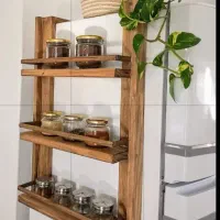 شلف های هدلایتی ماه دکور|کتابخانه، شلف، قفسه‌های دیواری|رشت, استادسرا|دیوار