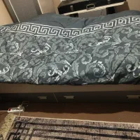 تخت و کمد نوجوان با تشک