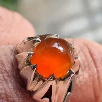 انگشتر عقیق یمنی طبیعی|جواهرات|تهران, سلسبیل شمالی|دیوار