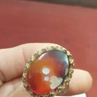 انگشتر رکاب بزرگ عقیق