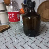 بطری شیشه نو