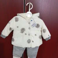 کاپشن وشلوار بچه گانه نو