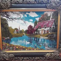 تابلو فرش طرح شیک