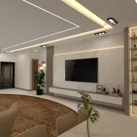 کناف pvc تایل لاینر TVروم ماربل شیت آسمان مجازی