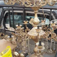 فروش و خریدار برنجی آینه شمعدان سمساری برنزهمه جا|بوفه، ویترین، کنسول|نسیمشهر, |دیوار