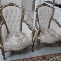 مبل ۹ نفره و نهارخوری ۸ نفره چوب سوپر راش گرجستان|مبلمان خانگی و میز عسلی|مشهد, فرهنگ|دیوار
