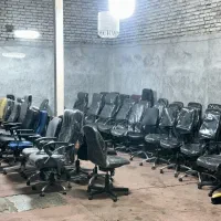 صندلی اداری پشت طبی  استاندارد