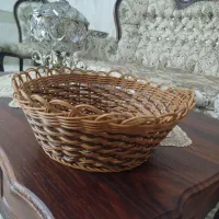 سبد ترح حصیری|صنایع دستی و سایر لوازم تزئینی|سلفچگان, |دیوار