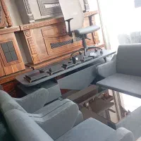 میز اداری صندلی جکدار مدیریت