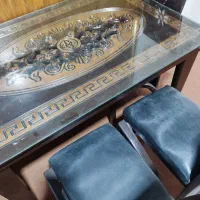 میز نهار خوری ۴ نفره|میز و صندلی غذاخوری|شیراز, لب آب|دیوار