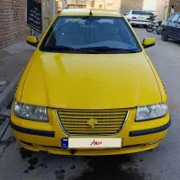 سمند EF7.   رنگ زرد  مدل 1393