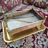 منقل عتیقه برنجی|صنایع دستی و سایر لوازم تزئینی|تربت‌حیدریه, کوه سنگی|دیوار