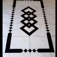 کاشی کاری و سرامیک کاری با تراز لیزری  استاد اورک