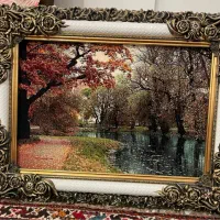 تابلو فرش طبیعت