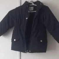 کاپشن سرمه ای بچگانه