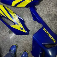 رنگ کاری فلاپ موتور سبک سنگین