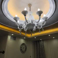 لوستر۸شاخه کریستال وارداتی