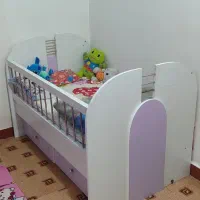 تختخواب کودک همراه با تشک