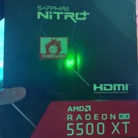 کارت گرافیک rx5500XT SE Sapphire nitro plus|قطعات و لوازم جانبی رایانه|شیراز, حافظیه|دیوار