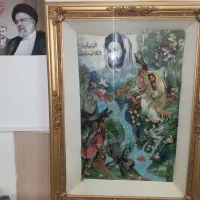 نقاشی سه بعدی ضامن آهو ...
