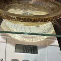 پیشدستی پیاله کریستال برنجی|ظروف سرو و پذیرایی|تهران, گلستان (شهرک راه آهن)|دیوار