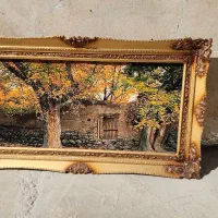 تابلوفرش ۷۰۰ شانه با قاب چوب