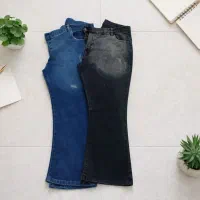 شلوار جین زنانه شافل بگ بوت کات|لباس|تهران, بازار|دیوار