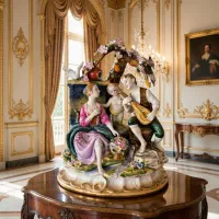 مجسمه چینی آلمانی دست ساز