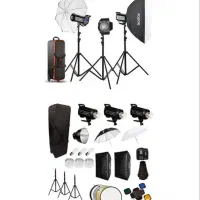 کیت فلاش سه‌شاخه  Godox QS-400 II Flash|دوربین عکاسی و فیلم‌برداری|تهران, هاشمی|دیوار